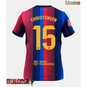 Barcelona Andreas Christensen #15 Prima Maglia 2026-27 Manica Corta